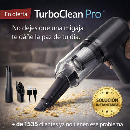 TurboClean Pro™ 4 en 1 | Aspiradora con Soplador