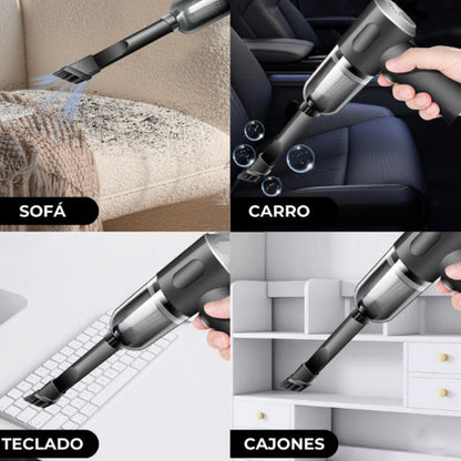 TurboClean Pro™ 4 en 1 | Aspiradora con Soplador