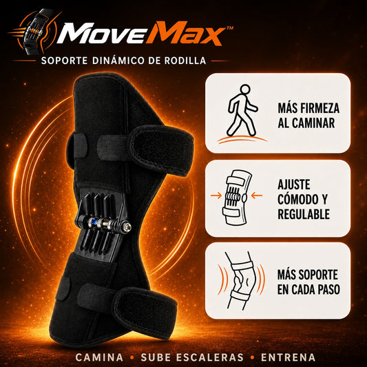 MoveMax™ – Rodillera Reforzada para Movimiento y Comodidad