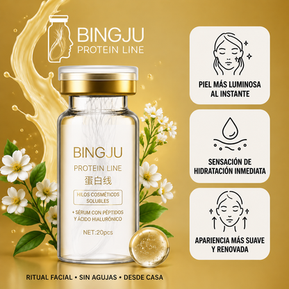 Hilos de Colágeno Absorbibles Bingju - Rejuvenece tu rostro en casa sin usar una sola aguja.