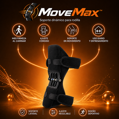 MoveMax™ – Rodillera Reforzada para Movimiento y Comodidad