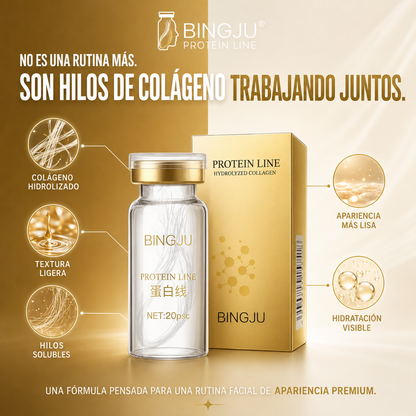 Hilos de Colágeno Absorbibles Bingju - Rejuvenece tu rostro en casa sin usar una sola aguja.