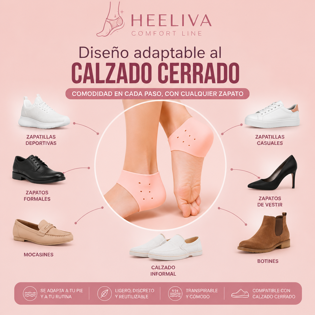 2x1 ComfortStep™ - Plantilla de Soporte y Comodidad para Caminar
