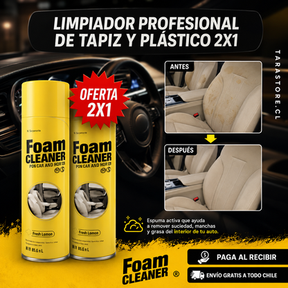 2x1 Foam Cleaner™ - Eliminador de Manchas Rebeldes