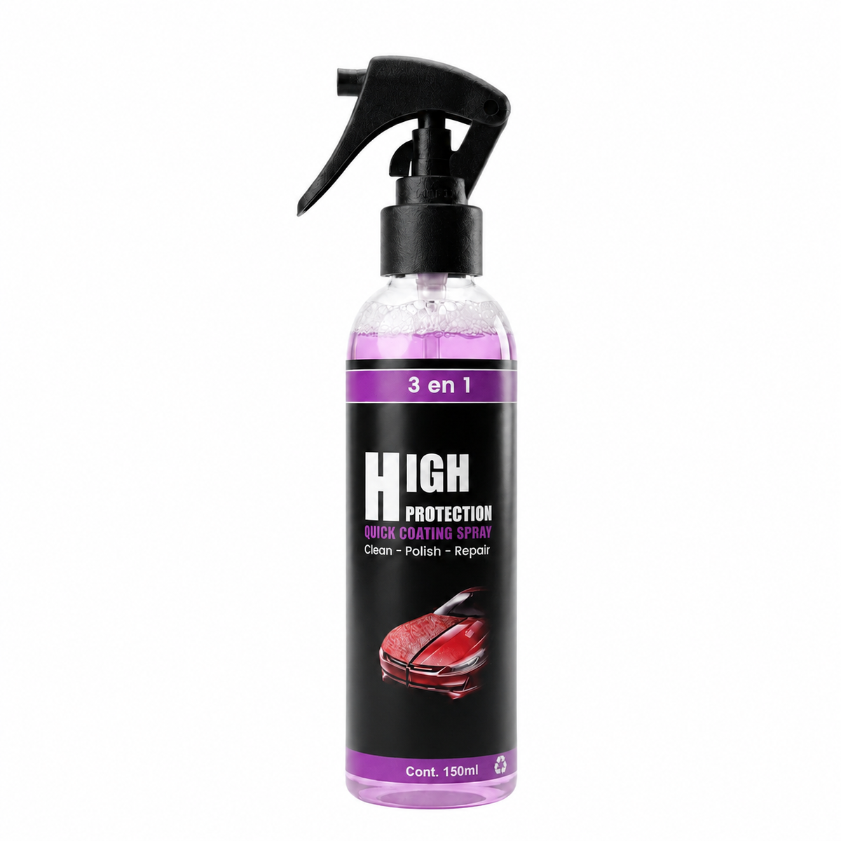2x1 High Protection™ | Protector Automotriz 3en1 con Brillo Espejo