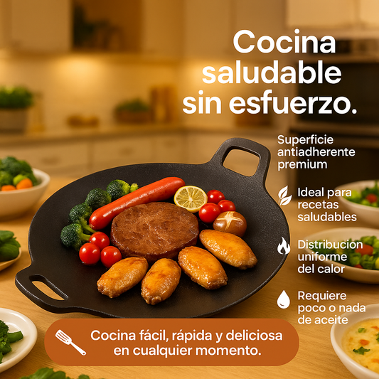 Disco Budare Antiadherente 34cm - Cocina sanamente